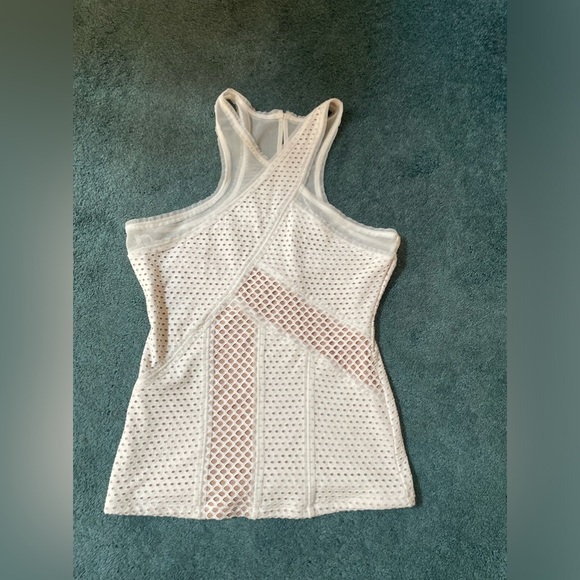 BCBGMAXAZARIA Mesh KAITLIN Off White
Sz Xs​​​ - Picture 8 of 10
